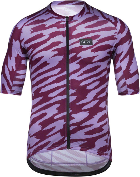 Gorewear Organic Camo Jersey - Scrub Purple Mens Medium
