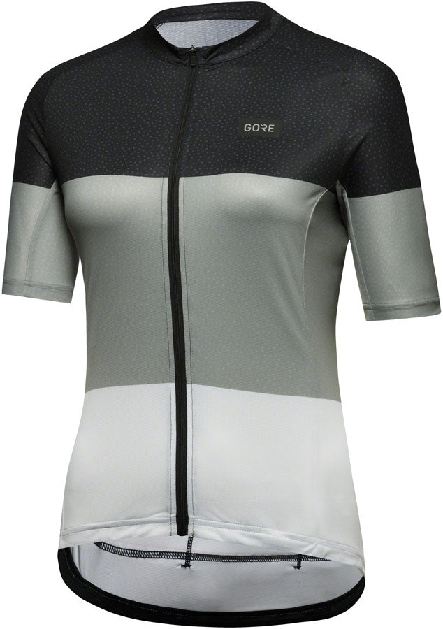 Gorewear Spirit Stripes Jersey - Black/Lab Gray Womens Medium 8/10