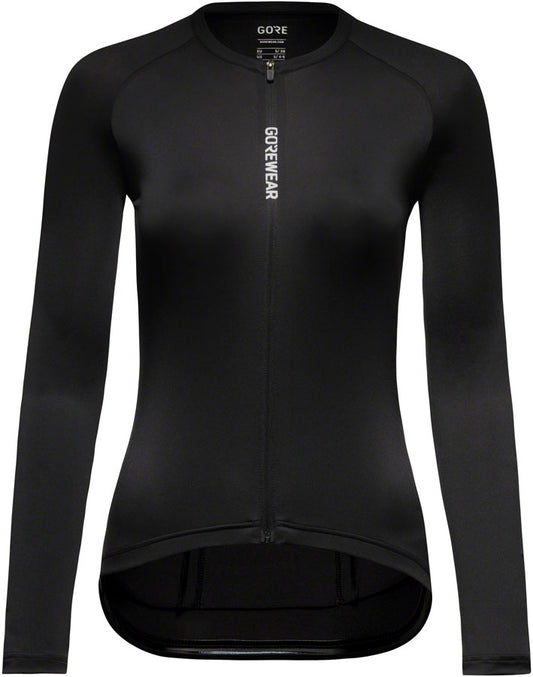 Gorewear Spinshift Long Sleeve Jersey - Black Womens Medium/8/10