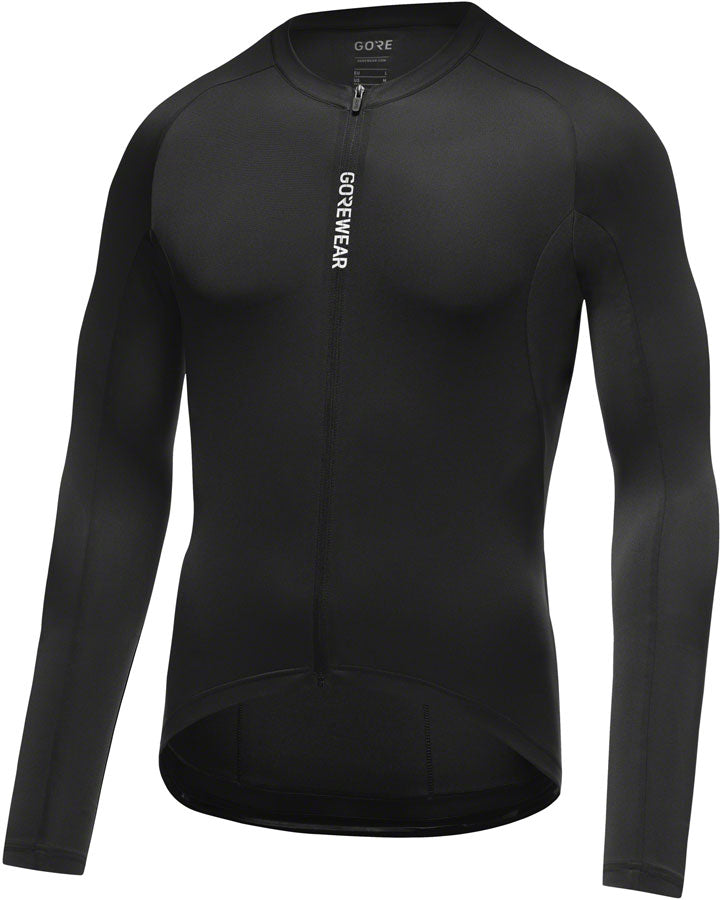 Gorewear Spinshift Long Sleeve Jersey - Black Mens Large