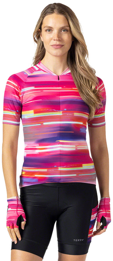 Terry Soleil Short Sleeve Jersey - Traffic Large