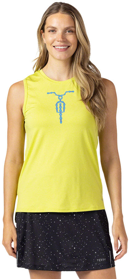 Terry Tech Tank Top - Margarita Chain Medium