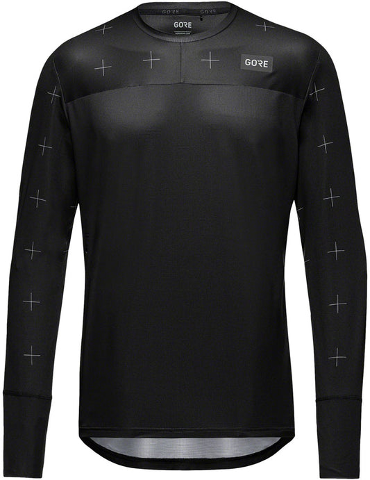 Gorewear Trail KPR Daily Jersey - Long Sleeve Black Mens X-Large