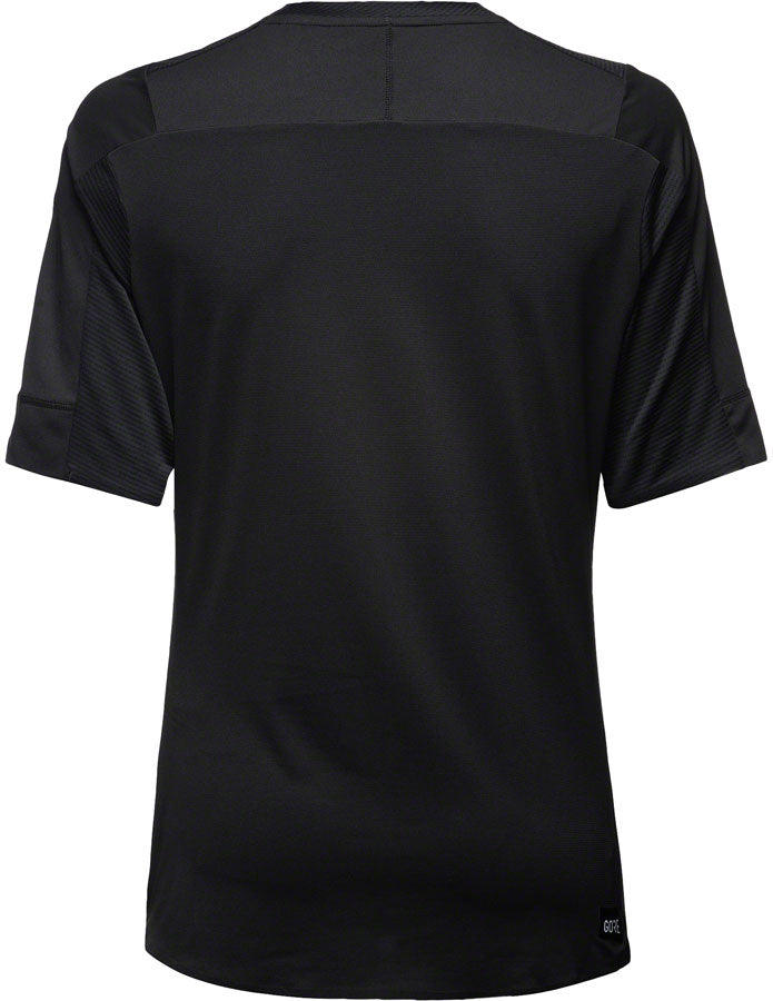 Gorewear Trail KPR Tech Jersey - Black Womens Small