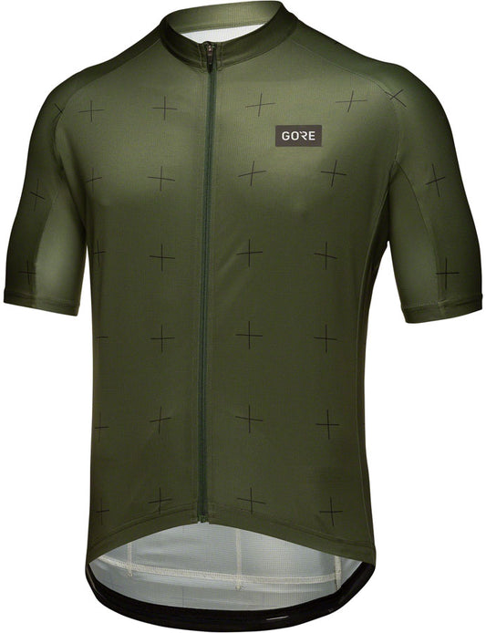 Gorewear Daily Jersey - Utility Green Mens Small