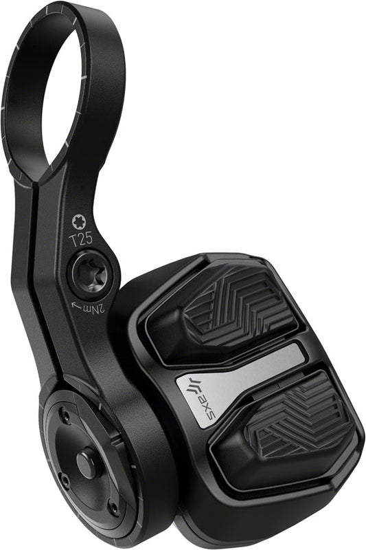 SRAM AXS POD Ultimate Electronic Controller - Left Right Mount Discrete Clamp 2-Button BLK C1