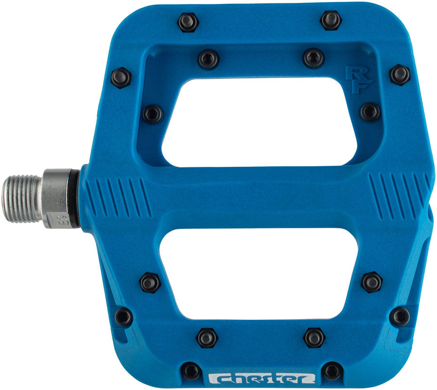 RaceFace Chester Pedals - Platform Composite 9/16" Large Blue