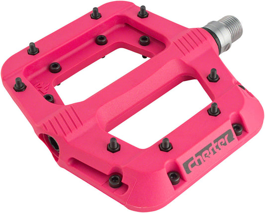 RaceFace Chester Pedals - Platform Composite 9/16" Large Magenta