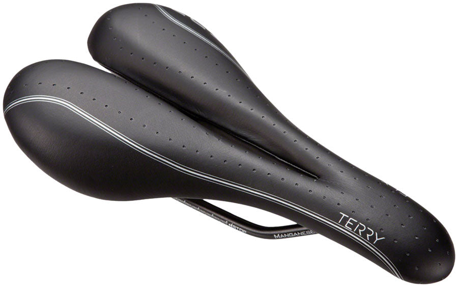 Terry FLX Gel Saddle - Manganese Black Womens