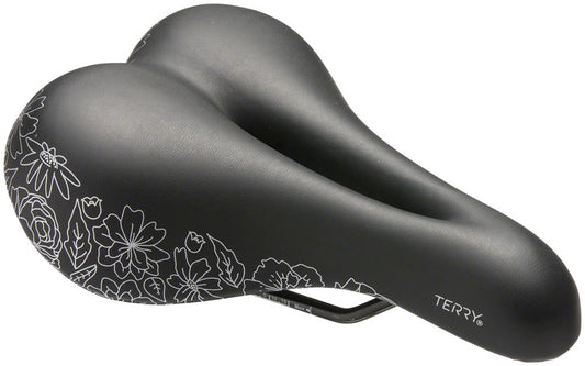Terry Cite X Gel Saddle - Steel Flower Womens