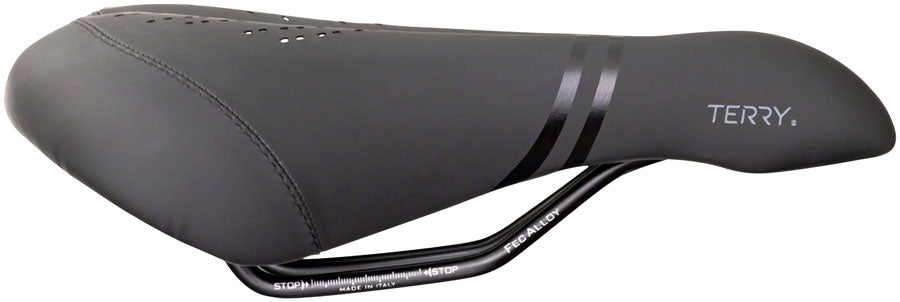 Terry Liberator Y Gel Saddle - Steel Black Mens Italia