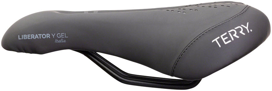 Terry Liberator Y Gel Saddle - Steel Black Mens Italia