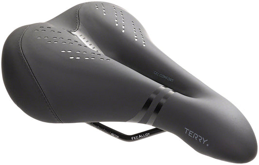 Terry Liberator Y Gel Saddle - Steel Black Mens Italia