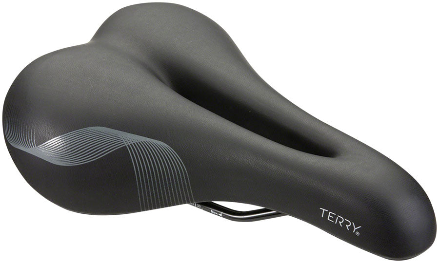 Terry Cite Y Gel Saddle - Chromoly Black Mens