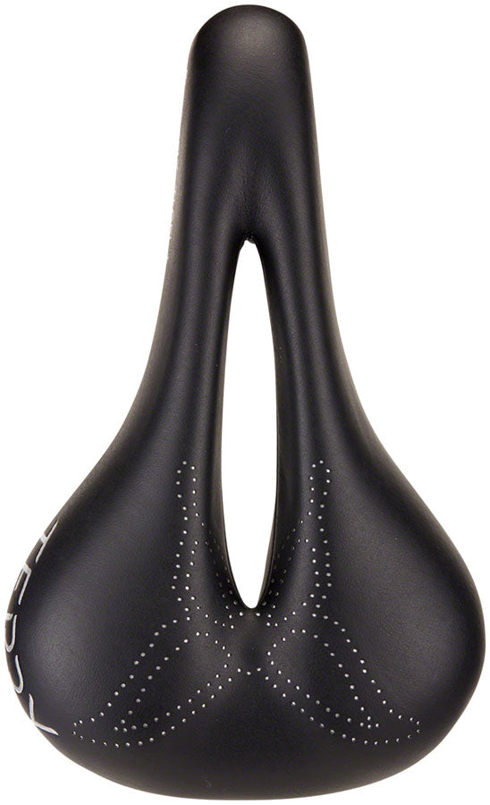 Terry Butterfly Ti Gel+ Saddle - Titanium Black Womens