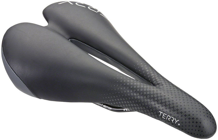 Terry Falcon X Saddle - Chromoly Black Gray Womens