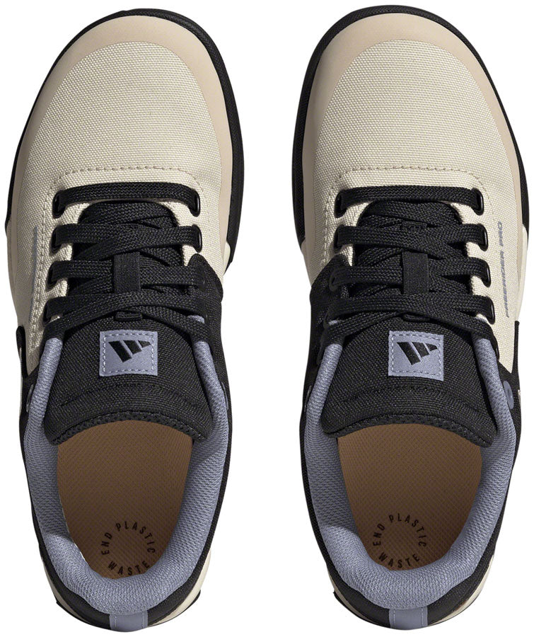 Five Ten Freerider Pro Canvas Flat Shoes - Womens Sand Strata/Silver Violet/Core BLK 8.5