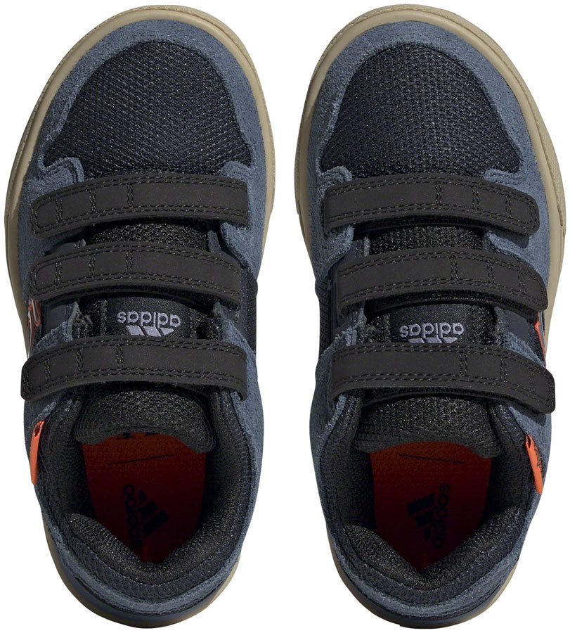 Five Ten Freerider VCS Flat Shoes - Kids Legend Ink/Wonder Steel/Impact Orange 5.5
