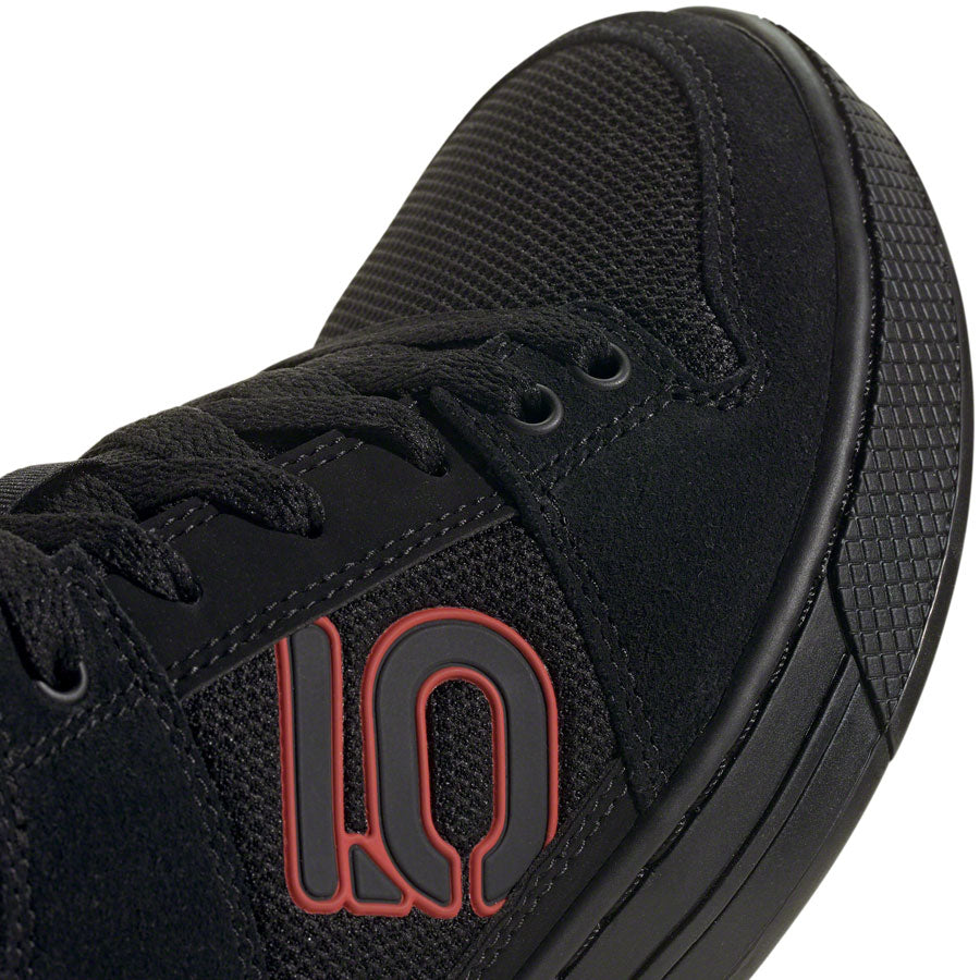 Five Ten Freerider Flat Shoes - Mens Core Black/Red/Gray Five 8.5