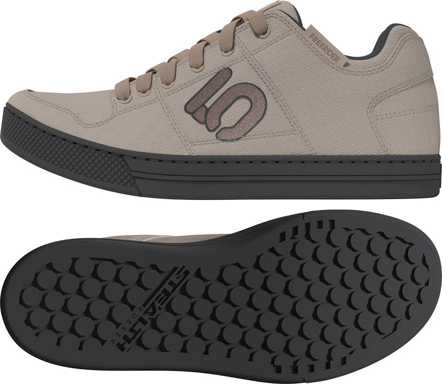 Five Ten Freerider Canvas Flat Shoes - Womens Wonder Taupe/Warm Clay/Gray Six 10