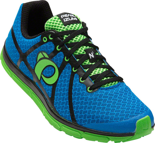 Pearl Izumi EMotion Road N1 v2 Mens Run Shoe Fountain Blue/Screaming Green 11.5