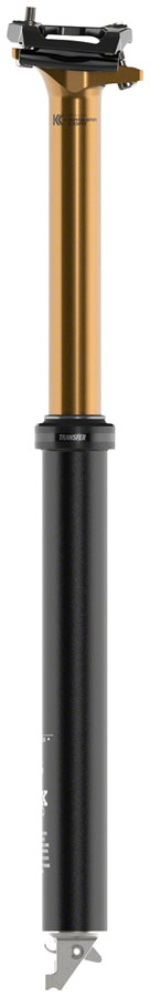 FOX Transfer Factory Dropper Seatpost - 31.6 mm 180 mm Internal Routing Kashima Coat