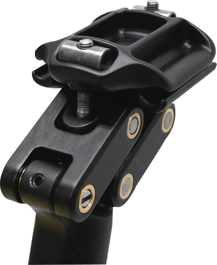 Redshift Sports Dual-Position Seatpost - Aluminum 27.2 x 350mm Black