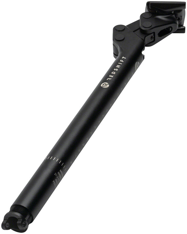Redshift Sports ShockStop Endurance Suspension Seatpost - 27.2 x 350mm 35mm Travel Aluminum BLK