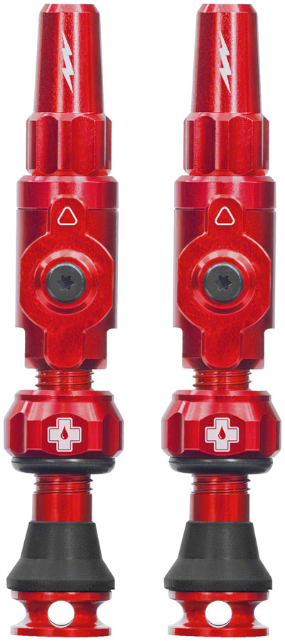 Muc-Off Big Bore Lite Tubeless Valve Stems - Small 30mm Red