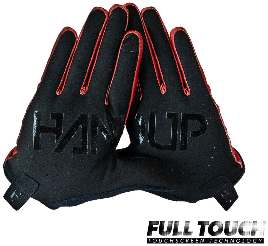 Handup Most Days Gloves - Maroon Full Finger Large