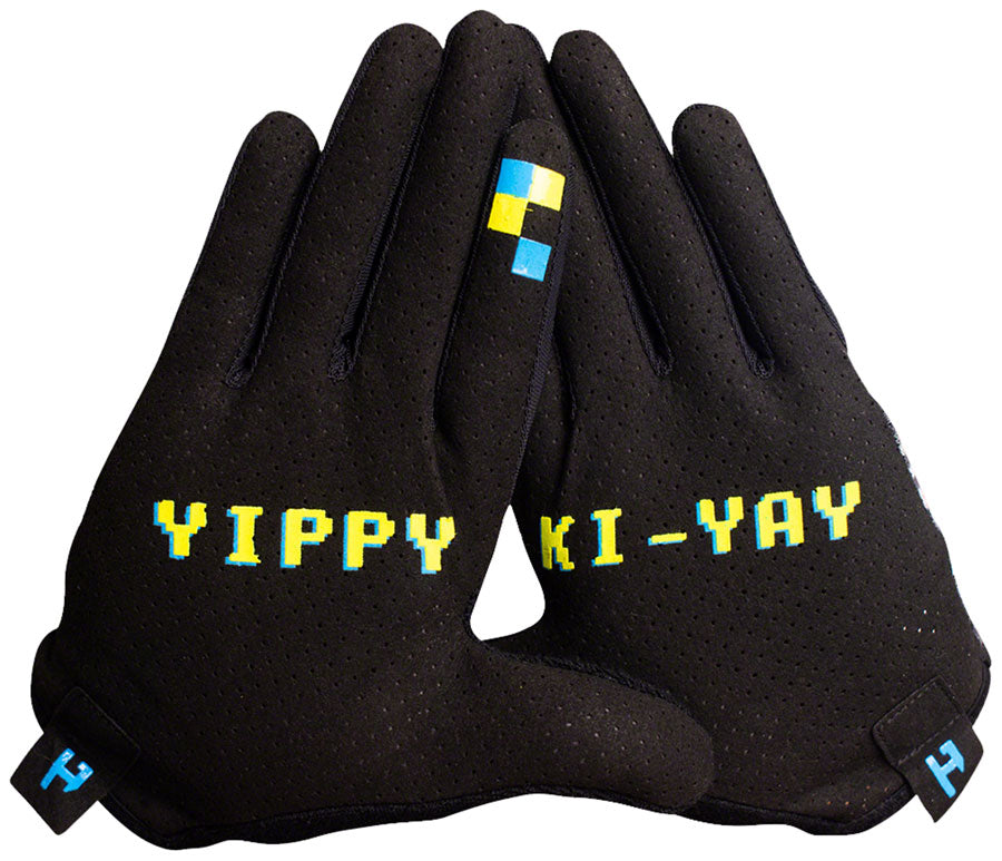 Handup Vented Gloves - Pixelated Full Finger Small