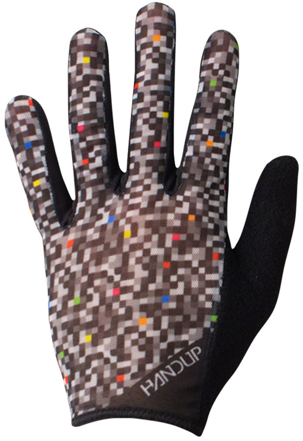Handup Vented Gloves - Pixelated Full Finger Small
