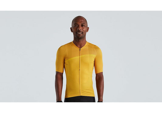 Specialized sl stripe jersey ss men brassy yellow m
