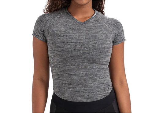 Specialized seamless baselayer ss wmn heather grey l