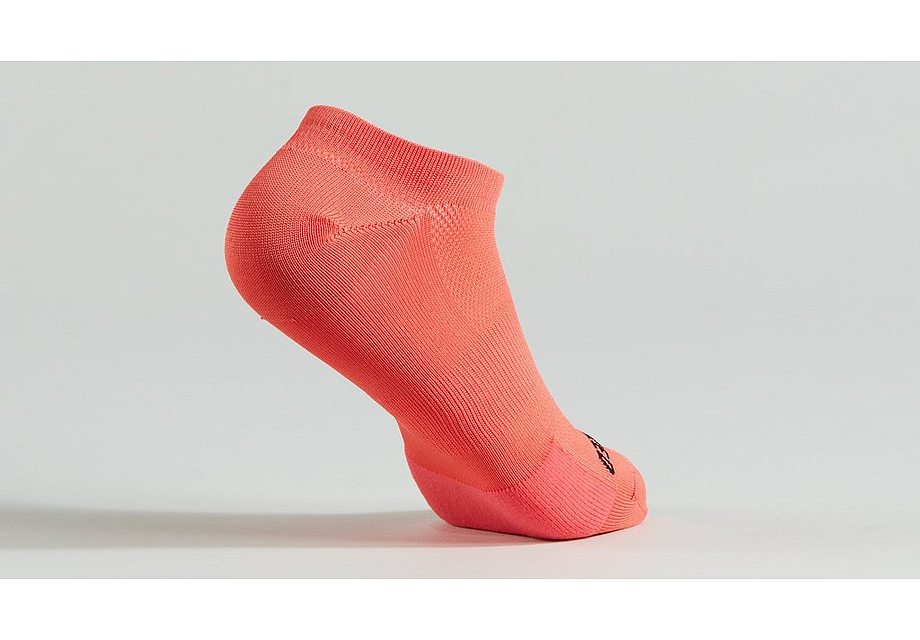 Specialized soft air invisible sock vivid coral m