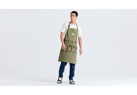 Specialized s/f mechanics apron green osfa
