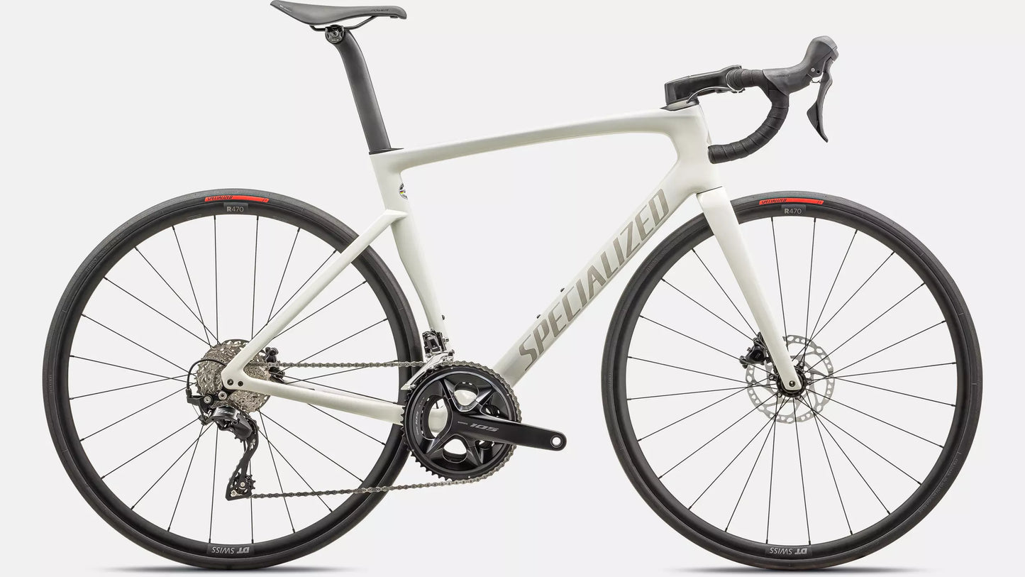 2024 Specialized tarmac sl7 sport bike gloss dune white / chaos pearl 49