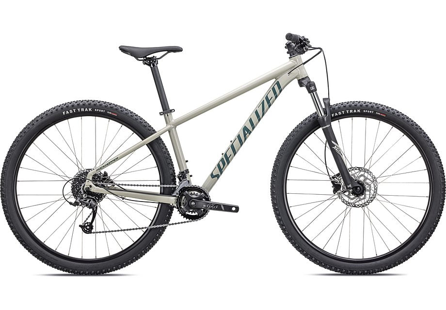 2024 Specialized rockhopper sport 27.5 bike gloss white mountains / dusty turquoise xs Bicycle Specialized   