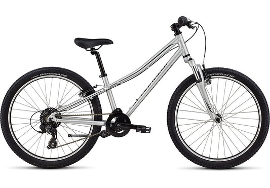 2021 Specialized htrk 24 bike light silver / black 11