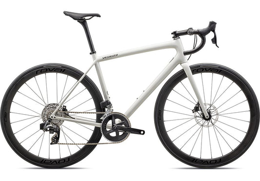 2023 Specialized aethos expert bike gloss dune white/metallic obsidian 49
