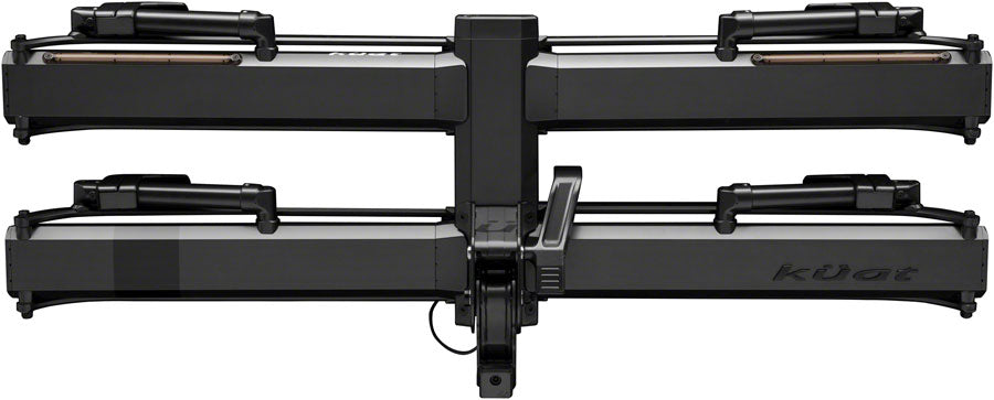 Piston Pro X Hitch Bike Rack - 2-Bike 2" Receiver LED Lights 4-Pin Plug Kashima Coat Galaxy Gray