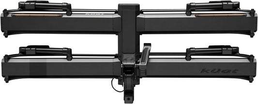 Piston Pro X Hitch Bike Rack - 2-Bike 2" Receiver LED Lights 4-Pin Plug Kashima Coat Galaxy Gray
