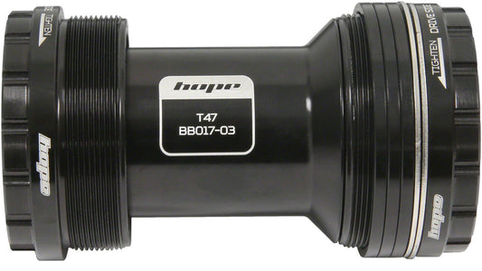Hope T47 Bottom Bracket Bottom Bracket - 68/73mm For 30mm Spindle Stainless BLK