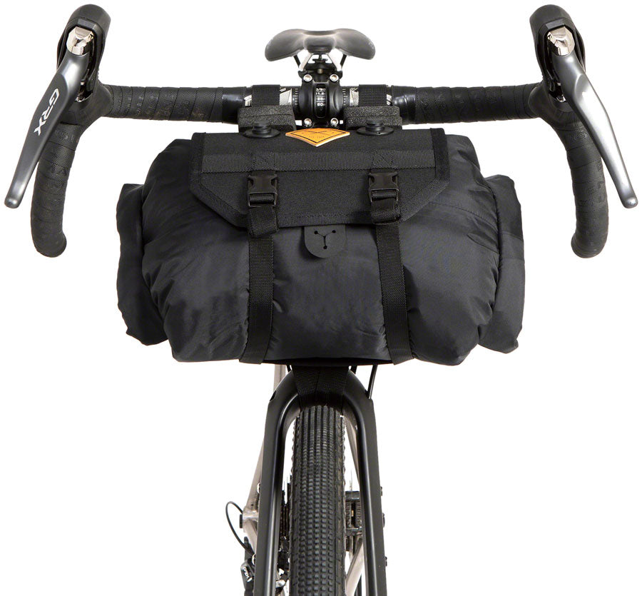 Restrap Bar Bag Handlebar Bag - Large Black/Black