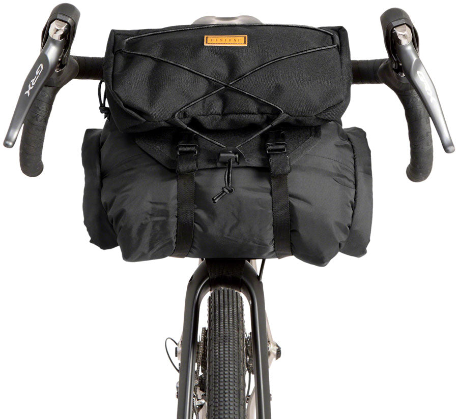 Restrap Bar Bag Handlebar Bag - Large Black/Black