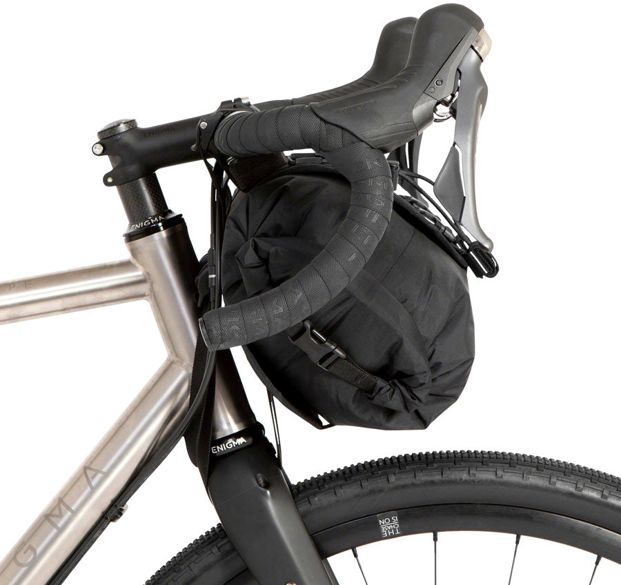 Restrap Bar Bag Handlebar Bag - Small Black/Black