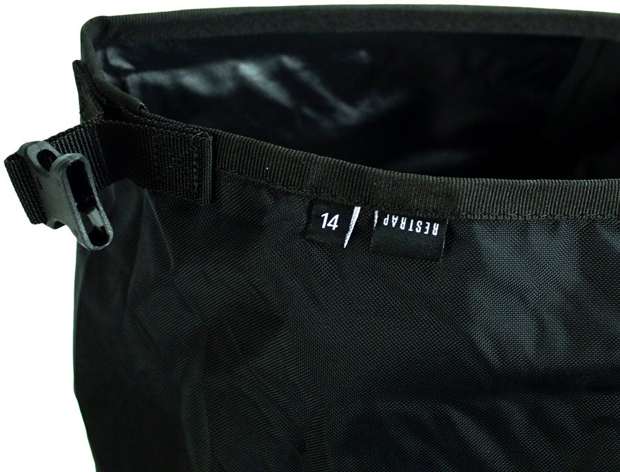 Restrap Double Roll Dry Bag - 14L Black