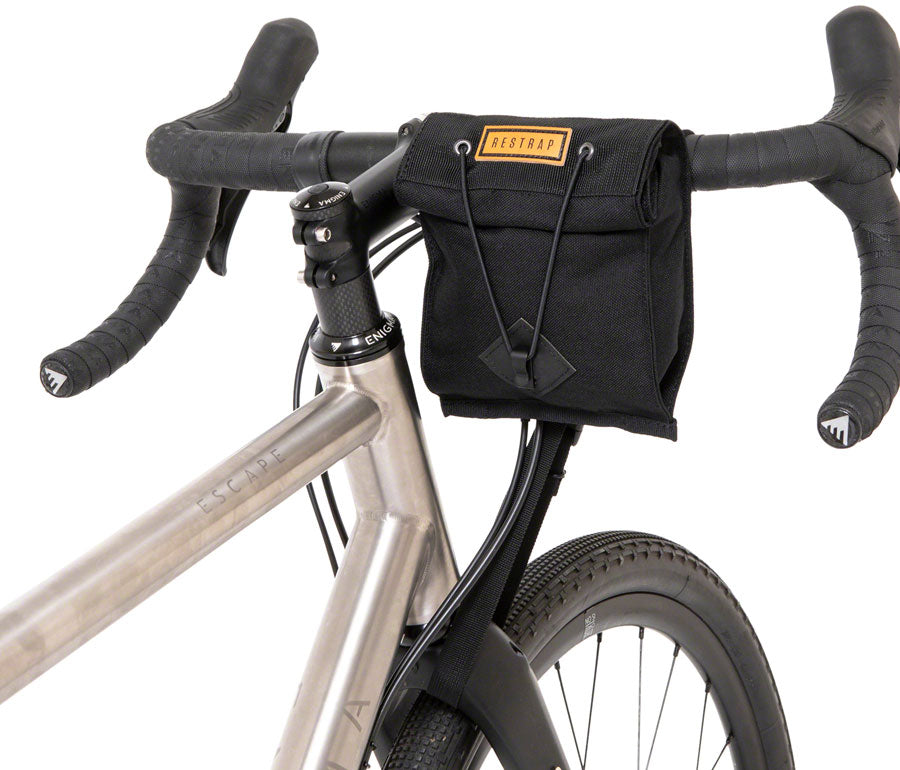 Restrap Tech Handlebar Bag - Small Black