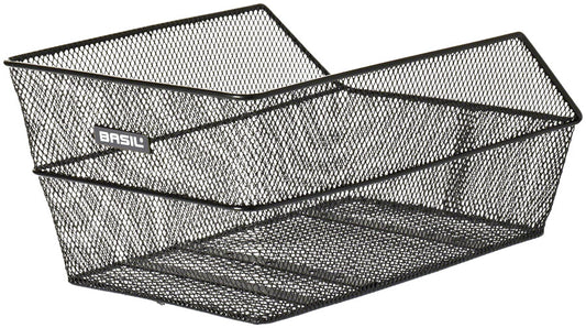 Basil Cento Rear Basket - Steel Black