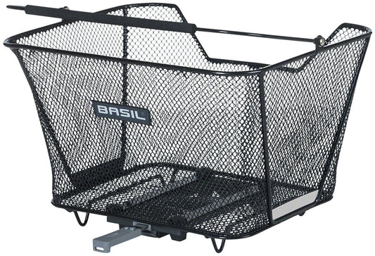 Basil Lesto MIK Rear Basket MIK Attachment Black